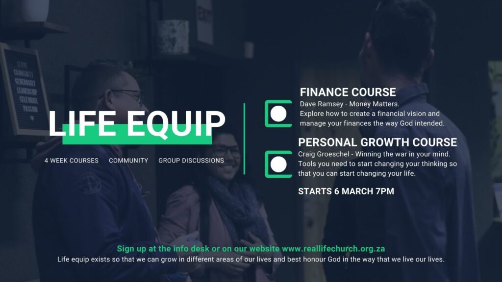 RLC Church Krugersdorp LIFE EQUIP S1 2024