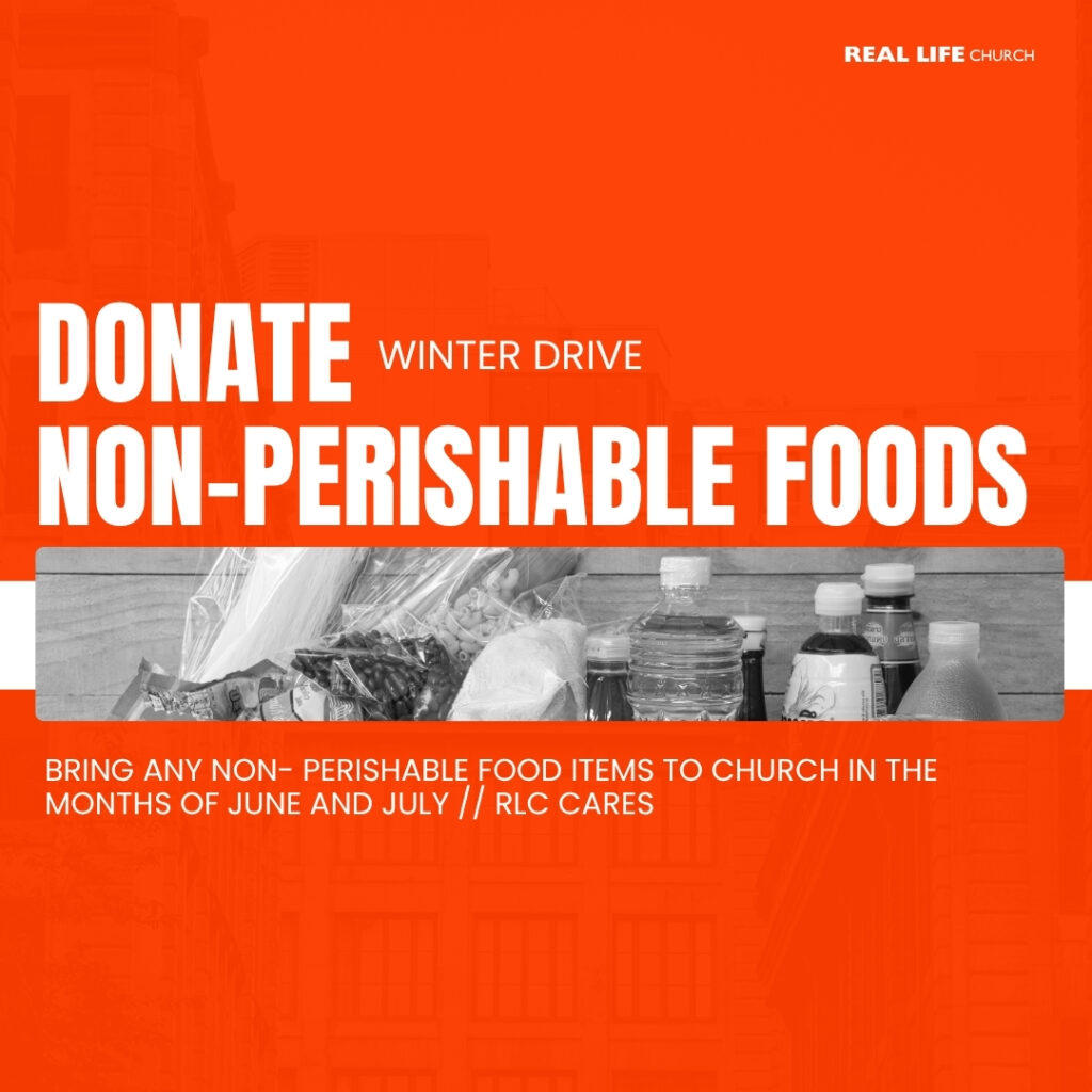 RLC Church Krugersdorp Donate Non perishable insta